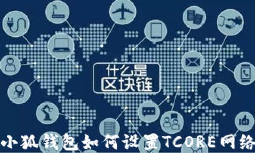 
小狐钱包如何设置TCORE网络