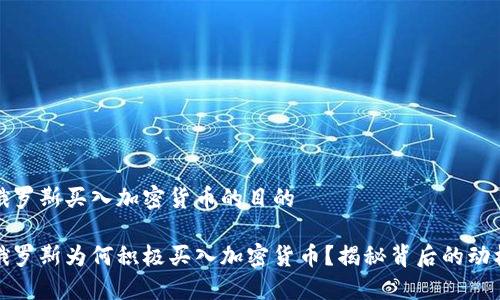 俄罗斯买入加密货币的目的

俄罗斯为何积极买入加密货币？揭秘背后的动机